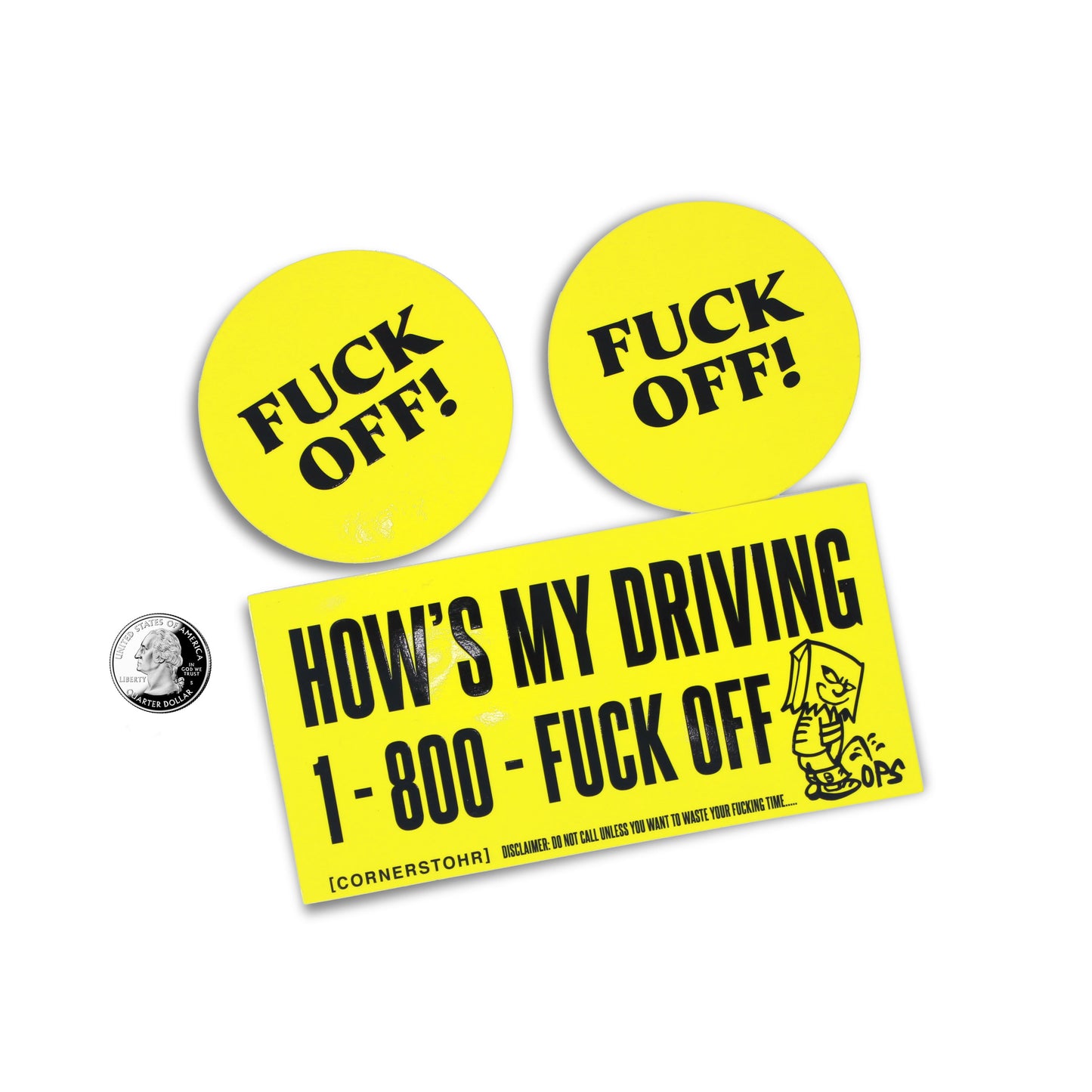 [FUCK OFF] Sticker Pack